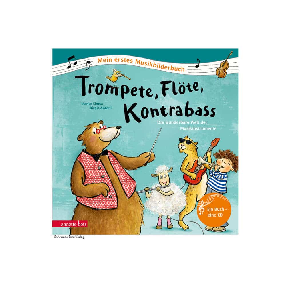 Mein erstes Musikbilderbuch: Trompete, Flöte, Kontrabass