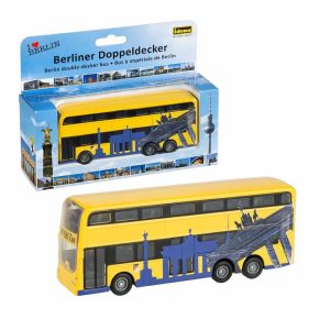 Spielzeugauto Berliner Doppeldecker Bus 14cm
