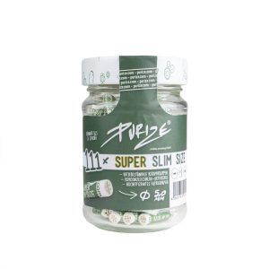 Purize Filter SUPER Slim im Glas 100 Stk. white – 5mm