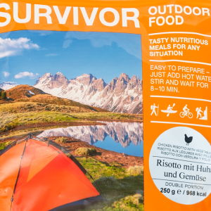 Noch 7 Stk. Risotto mit Huhn und Gemüse