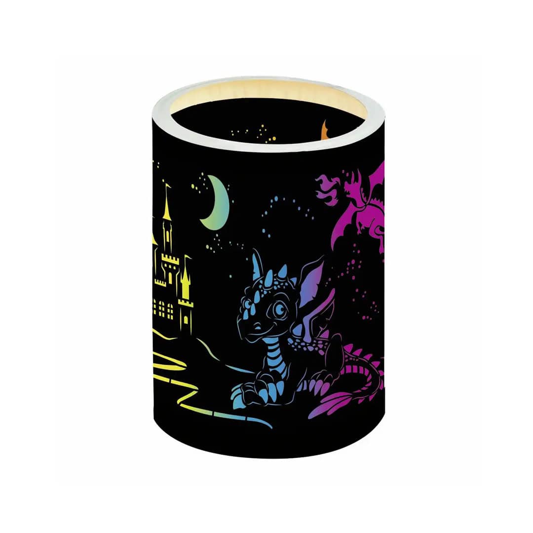 URSUS Silhouetten-Laterne Bastelset Drache – Bild 2