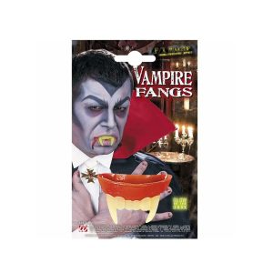 Kostüm-Accessoire Halloween-Vampirzähne Glow in the Dark