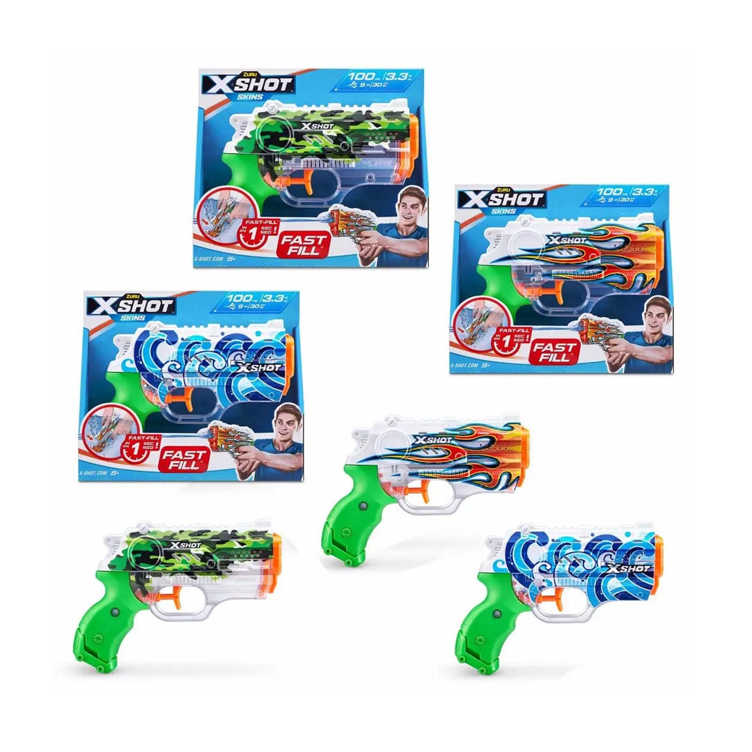 ZURU Wasserpistole X-Shot Skins Nano Fast Fill – Bild 5