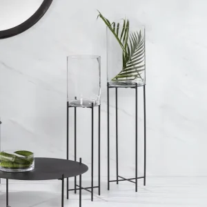 Blumensäule Metall RISBY Kaheku H 73 | 83 cm