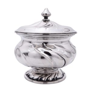 Silber Zuckerdose Dresdner Hofmuster – Wilkens, Bremen