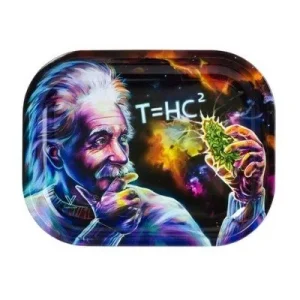 Dreh-Tablett MINI T=HC2 Einstein – Black Hole (Small 14×18 cm)