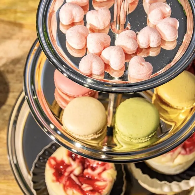 Etagere silber FADEN Edzard Höhe 30 cm – Bild 5