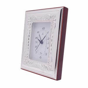 Tischuhr Sterling Silber – Ardé, Italien