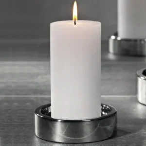 Kerzenhalter silber NELE Kaheku D 17 | 14 cm