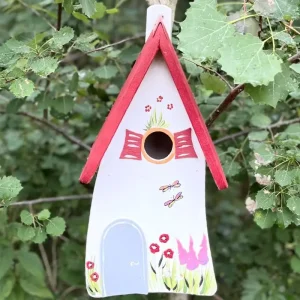 Nistkasten hängend STARENKASTEN Vogelvilla Höhe 55 cm