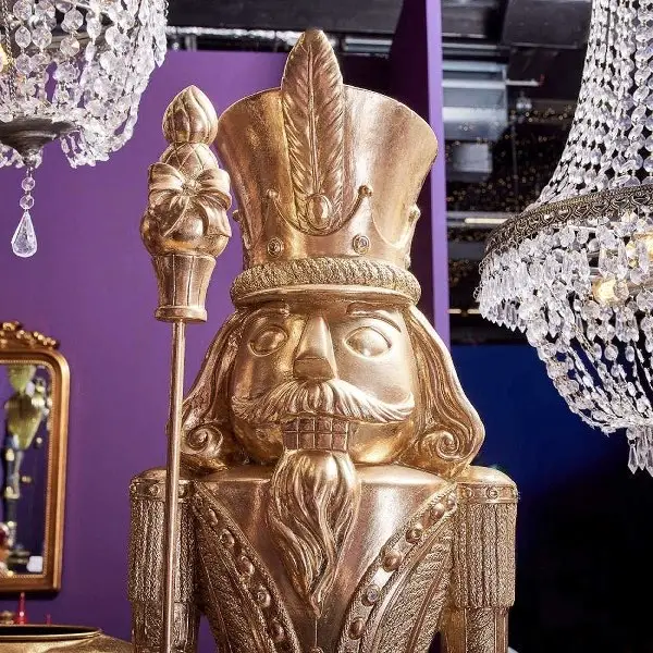 Nussknacker Weihnachtsdeko Werner Voß MAJOR MINT groß H 123 cm – Bild 3