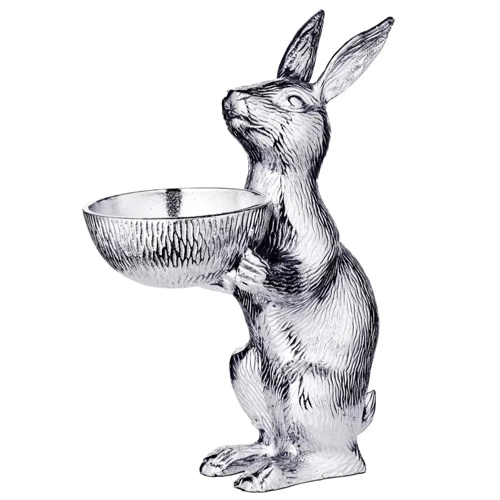 Osterdeko Hase mit Schale BERT Edzard Höhe 31 cm – Bild 5