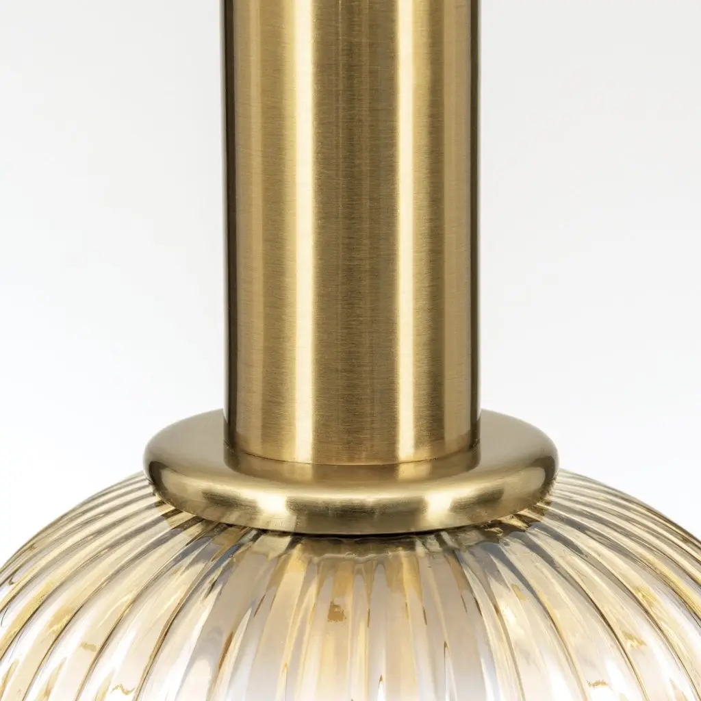 Pendelleuchte CALISTA bernstein 1-flammig – Bild 6