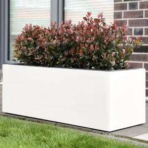 Pflanzkübel CARLOTTA creme 77×29 cm