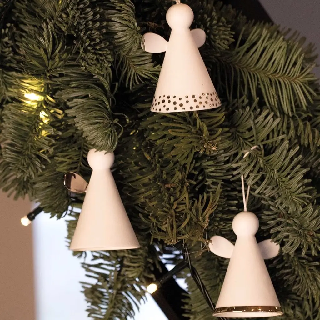 Weihnachts Glocke Wunderglöckchen Engel silberne Flügel – Bild 2