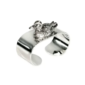 Serviettenring silber 4er Set ENTE Edzard L 5 cm