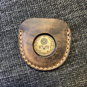 Carpe Diem EDC Bullauge Lederhülle