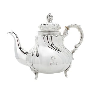 Teekanne Sterling Silber – Hermann Behrnd, Dresden