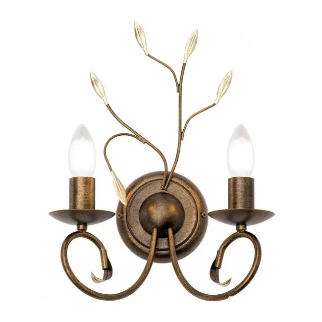 Wandlampe ANDRIA antik-gold – Bild 3