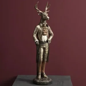 Weihnachtsfigur Hirsch MR. EDEL Werner Voß Höhe 54 cm