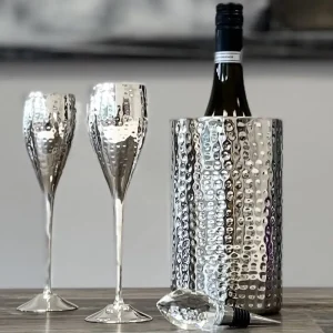 Weinkühler Edelstahl BRUNA Kaheku Höhe 20 cm