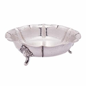 Silberschale handgetrieben – Hugo Böhm, Schwäbisch Gmünd