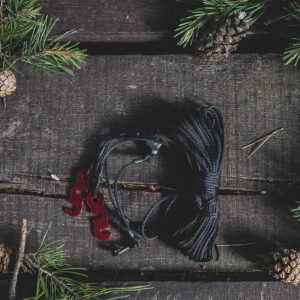 TigerWood Silk Zurrschnur lang